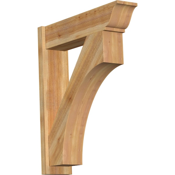 Ekena Millwork Westlake Traditional Rough Sawn Outlooker, Western Red Cedar, 8"W x 32"D x 38"H OUT08X32X38WTL01RWR - main